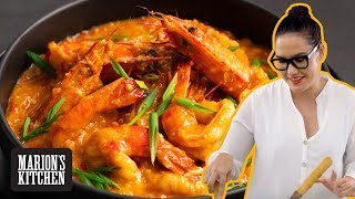 Singapore Chilli Prawns  Marions Kitchen [upl. by Mehcanem56]