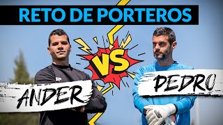 Portero RETIRADO Vs Portero EN ACTIVO · Reto Fútbol Emotion [upl. by Ynitsed764]