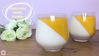 Panna cotta vanille mangue [upl. by Lamaj353]