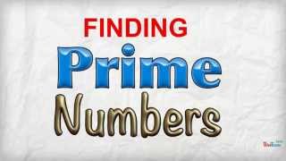 Finding Prime Numbers [upl. by Adyl]