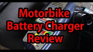 OptiMate 4 Motorbike Battery Charger Review [upl. by Geller945]