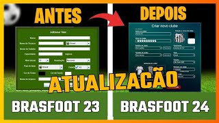 SAIU BRASFOOT 24 ATUALIZOU  REGISTRO GRÁTIS FUNCIONANDO [upl. by Arrej]