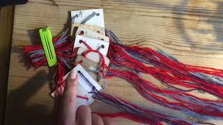 Setting up tabletweaving For absolute beginners [upl. by Daniela230]