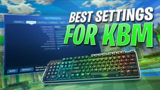 The BEST Settings for Rocket League KBM 2025 [upl. by Reuven844]