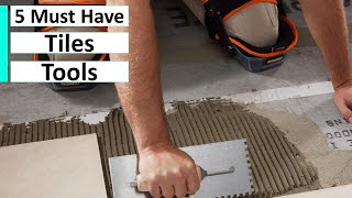 Top 5 Best Tile Tools for Perfect Tile Installation [upl. by Aryad]