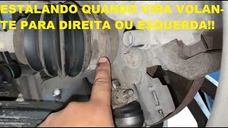 CARRO COM BARULHO ESTALANDO QUANDO VIRA VOLANTE PARA DIREITA OU ESQUERDA BRAVO LINEA PUNTO PALIO [upl. by Tallou824]