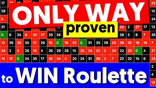 Only PROVEN Way to Win Roulette Legendary Winners [upl. by Eagle]