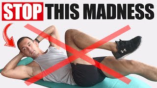 Why Ab Workouts Are A Waste Of Time DO THIS INSTEAD [upl. by Kuster]