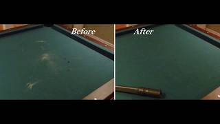 Easy Way To Clean Pool Table [upl. by Raimundo]