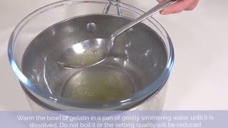 Bake Club presents How to use powdered gelatin [upl. by Adnilahs237]