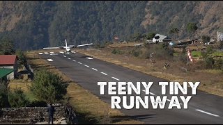 Lukla Nepal The Most Dangerous Airport in the World [upl. by Shepherd847]