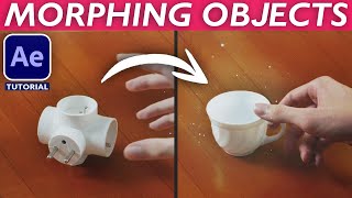 HOW TO TRANSFORM OBJECTS MORPHING  After Effects VFX Tutorial [upl. by Dominik]