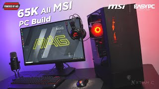 65K Gaming PC Review Easy PCMSI Gaming PC BUILD [upl. by Buell508]