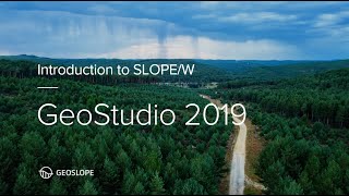 GeoStudio 2019 SLOPEW Tutorial [upl. by Ahterahs]