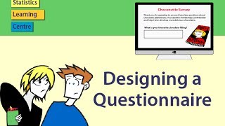 Designing a Questionnaire or Survey  statistics help [upl. by Atsyrt410]