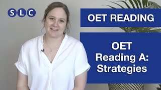 OET READING  Strategies to PASS Reading Part A [upl. by Nyrahtak769]