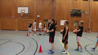 4 Great Basketball Give and Go Drills  for youth teams [upl. by Enelyahs]