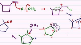 Hydride Shift Ring Expansion Carbocation Rearrangement ALL IN ONE Example [upl. by Hutton]