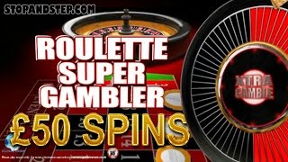 FOBT Roulette  £50 SPINS  Coral Bookies LIVE PLAY [upl. by Trilby]