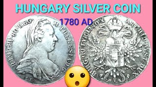 Hungary Silver Coin 1780 AD [upl. by Anih94]