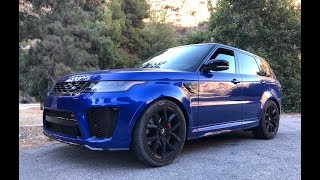 2020 Range Rover Sport SVR  One Take [upl. by Nifled869]