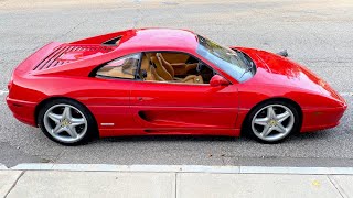 Ferrari F355 Sports Exhaust F1 Style Sounds  Auto Fanatic [upl. by Lyckman]