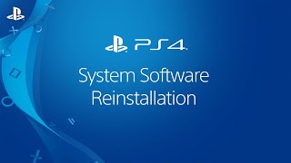 Reinstalling System Software  PS4 [upl. by Saxena]