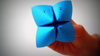 Origami  How to make a PakuPaku Fortune Teller [upl. by Birch]