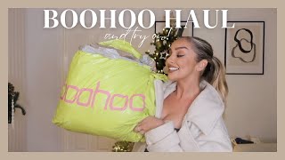 HUGE CYBER MONDAY BOOHOO HAUL  TRYON [upl. by Nogas]