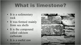 What is limestone [upl. by Ydisahc958]