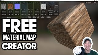 FREE TOOL For Creating PBR Material Maps from Photos  Materialize [upl. by Retnyw58]