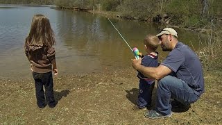 KIDS FISHING  A FEW TIPS amp TRICKS [upl. by Leuqcar192]