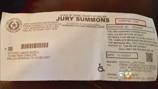 Dallas Jury Duty Letters Arrive A Day Before Court [upl. by Efioa234]