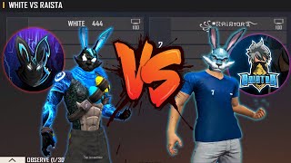 WHITE 444 VS RAISTAR  1V1 INDIAN ONE TAP KING VS MENA ONE TAP KING  THE MOST DANGEROUS ROOM [upl. by Guss]