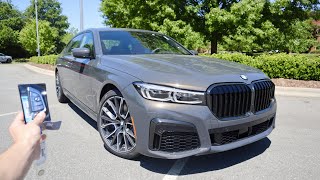 2022 BMW 750i xDrive Sedan Start Up Exhaust Test Drive and Review [upl. by Grange]