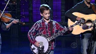 9YearOld Plays Banjo on David Letterman Show [upl. by Gruver584]