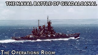 The Naval Battle of Guadalcanal 1942  Animated [upl. by Loresz330]