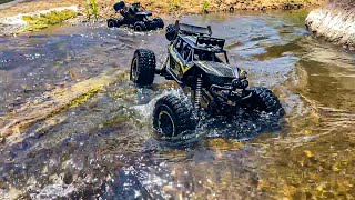 4X4 RC Rock Crawler 4WD Double Motors OffRoad Car 18 vs 112 Scale Excellent OffRoad Performance [upl. by Conall]