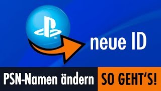 PS4 PSN Namen Online ID ändern So gehts [upl. by Gies776]