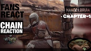 Fan compilation reaction The Mandalorian Chapter1 chain Reaction [upl. by Spragens]