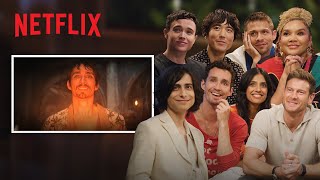 The Umbrella Academy Cast Reacts to Season 4 Final Scenes  Netflix [upl. by Deuno]