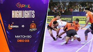 Match Highlights U Mumba vs Puneri Paltan  December 03  PKL Season 11 [upl. by Anivek]