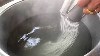 Thai Rice Flour Noodles Recipe [upl. by Brook71]