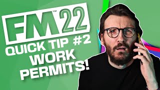 FM QUICK TIPS 2  WORK PERMITS [upl. by Horn]