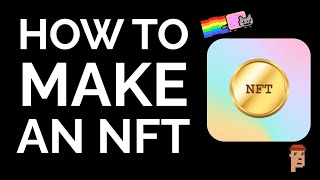 How to Make and Sell an NFT Crypto Art Tutorial [upl. by Ebaj]