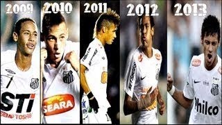 Neymar Jr  Santos FC 2009  2013  Goals amp Skills  HD [upl. by Ephrayim]