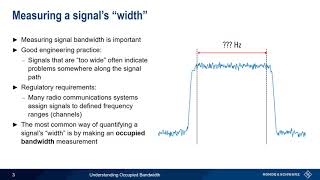 Understanding Occupied Bandwidth [upl. by Barn]