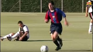 Lionel Messi ● Age 16 Rare Skills Goals amp Dribbles La Masia HD [upl. by Melany]