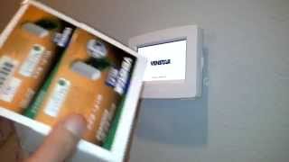 VENSTAR ColorTouch Thermostat Installation Video [upl. by Trebma]