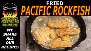 Fried Pacific Rockfish [upl. by Ardnaik]